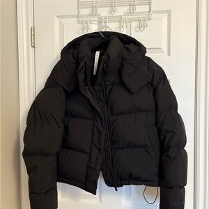 Lululemon Athletica Black Wunderpuff Jacket